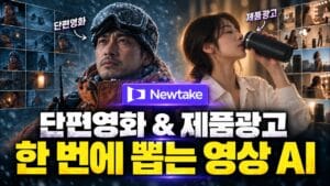 1인 영상 제작자를 위한 AI 스토리보드 자동화 (Newtake +시댄스 2.5 완벽 가이드)